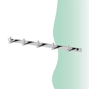 İgk Yapi - Çelik Banyo Mercan Beşli Askılık (ms10-061)