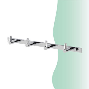 İgk Yapi - Çelik Banyo Mercan Dörtlü Askılık (ms10-060)