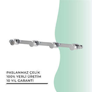 İgk Yapi - Çelik Banyo Mercan Dörtlü Askılık (ms10-011)