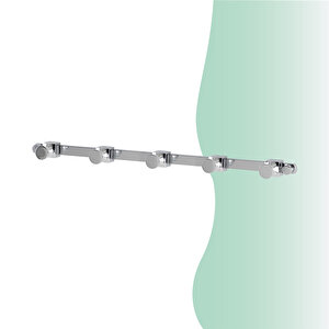 İgk Yapi - Çelik Banyo Mercan Beşli Askılık (ms10-012)
