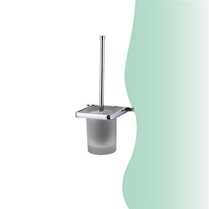 İgk Yapi - Çelik Banyo Mercan Montajlı Klozet Fırçası (ms10-071)