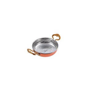 Antik Bakır Sahan 12 Cm