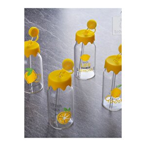 Limon Cam Pipetli Karaf