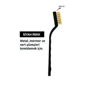 Mutfak Pas Sökme Fırçası | Gaz Ocağı Derinlemesine Temizleme Fırçası Seti 3'lü
