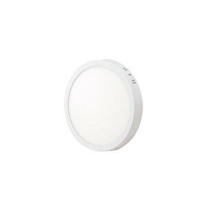Hl-3318 18 Watt Sıva Üstü Yuvarlak Led Panel - 18w Yuvarlak Panel Gün Işığı