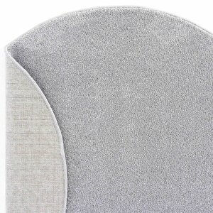 Cool Halı Plain Gri Salon Halısı Yumuşak Çocuk Halısı Kesme Yolluk Koridor Halı Yuvarlak Büyük Halı