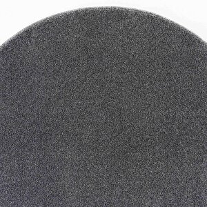 Plain Antrasit Salon Halısı Çocuk Odası Halı Kesme Yolluk Koridor Halı Yuvarlak Büyük Halı 160x160 cm