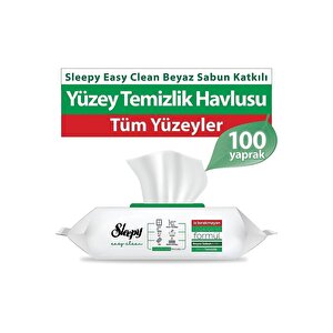 Easy Clean Yüzey Temizlik Havlusu 100' Lü 8 Adet