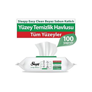 Easy Clean Yüzey Temizlik Havlusu 100 Yaprak 5 Adet
