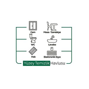 Easy Clean Yüzey Tem. Havlusu 100 X3 Adet