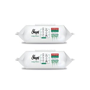 Easy Clean Beyaz Sabun Katkılı Yüzey Temizlik Havlusu 100 Yaprak 2'li