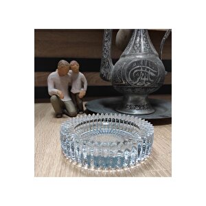 Kristal Lüks Cam Küllük 14cm Şeffaf