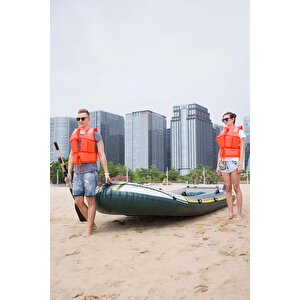 Intex351x145x48cm Seahawk 400 Bot Set, Kürek & Pompa 68351