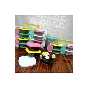 Saklama Kabı Pudding Plastik Kapak 4'lü Fma07093