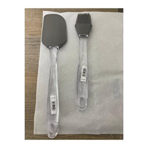 Silikon Yumurta Fırçası Ve Spatula Set