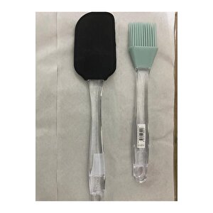 Silikon Yumurta Fırçası Ve Spatula Set