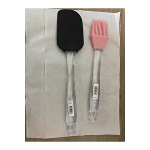 Silikon Yumurta Fırçası Ve Spatula Set