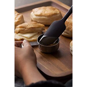 6lı Takım Yanmaz Yapışmaz Mutfak Pasta Slikon Yumurta Fırçası Kaşık Bıçak Spatula Seti
