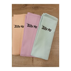 Silvia 3'lü Mikrofiber Temizlik Bezi 40x65 Cm