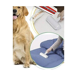 Hazneli Kedi Köpek Tüyü Toz Kıl Toplayıcı Gırgır ( Kibutik)
