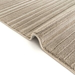 Cool Halı Newyork 3102 Vizon Yumuşak Tuşeli Halı Kilim Salon Kesme Yolluk Dokuma Makine Halısı