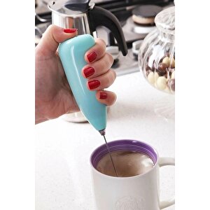 Kahve Köpürtücü Pilli Mini Mixer Kahve Süt Köpürtücü Karıştırıcı