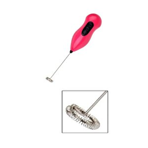 Mini Mikser Kahve Süt Köpürtücü Karıştırıcı Cappucino Mixer Pilli Çırpıcı Bz000018