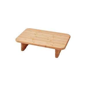 Standlı Bambu Doğrama Tahtası  Kesme Tahtası