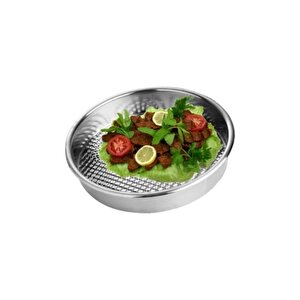 Paslanmaz Çelik Çiğ Köfte Tepsisi & Çiğ Köfte Leğeni 34 Cm