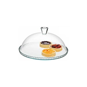 95198 Patisserie Kek Fanusu Cam Ayaksız