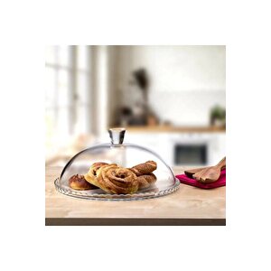 95198 Patisserie Kek Fanusu Cam Ayaksız
