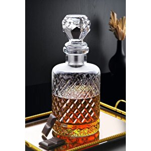 1,25lt Kristal Kesme Karaf&şişe