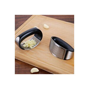 Yeni Sarımsak Ezici Paslanmaz Çelik Garlic Press (4172)