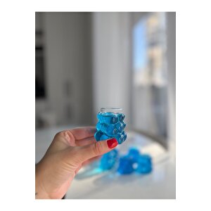 6 Adet Boncuk Şekli Kahve Yanı Mini Kahve Bardağı 75 Ml