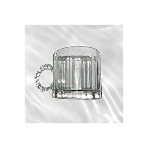 Ringo Line 3’lü 325 Ml Cam Kupa Boncuklu Kulp