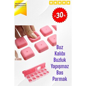 Buz Kalıbı Buzluk Yapışmaz Bas Parmak