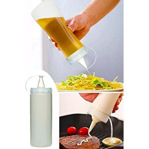 Ketçap Mayonez Şişesi Sosluk Yağdanlık 400 Ml 2 Adet