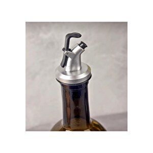 Ahşap Stantlı 2'li 750 Ml Zeytinyağı Sıvı Yağ Şişesi Yağdanlık Yağlık 750 Ml