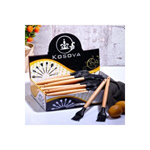 Bambu Silikon Fırça Siyah Slk 206