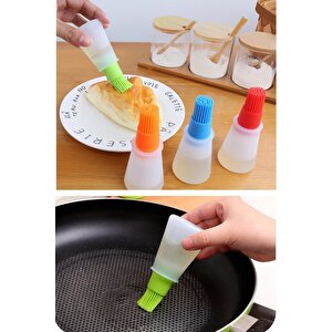 Hazneli Silikon Yağ Sos Ve Yumurta Fırçası