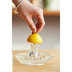 Cam Portakal Limon Sıkacağı