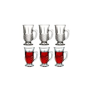 6"lı Istanbul Kulplu Bardak 55671