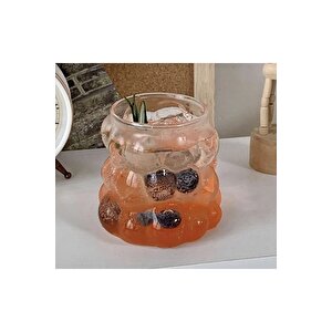 Üzüm Model Borosilikat Soğuk Kahve Sunum Bardağı 350 Ml