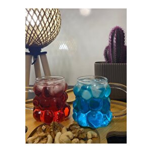 Brosilikat Kulplu Üzüm Bardak-2li Set