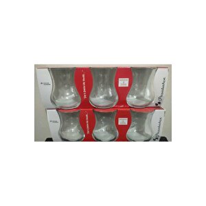 3 'lü Semaver Büyük Çay Bardağı (2 Paket )