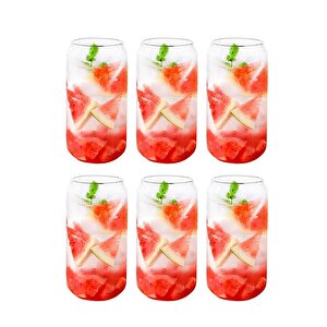 Borosilikat 420 Ml Cam Bardak Su, Meşrubat, Kahve, Nescafe, Limonata, Soda Bardağı 6 Adet