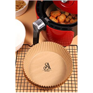 Airfryer (hava Fritözü) Fritöz Pişirme Kağıdı - 50 Adet 16cm - 50adet