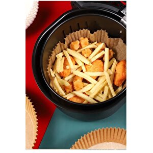 Airfryer (hava Fritözü) Fritöz Pişirme Kağıdı - 50 Adet 16cm - 50adet