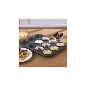 12 Li Muffin Kek Kalıbı (2'li)