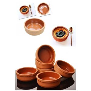 6'lı Toprak Güveç Seti Sütlaç Ve Güveç Kabı Kasesi